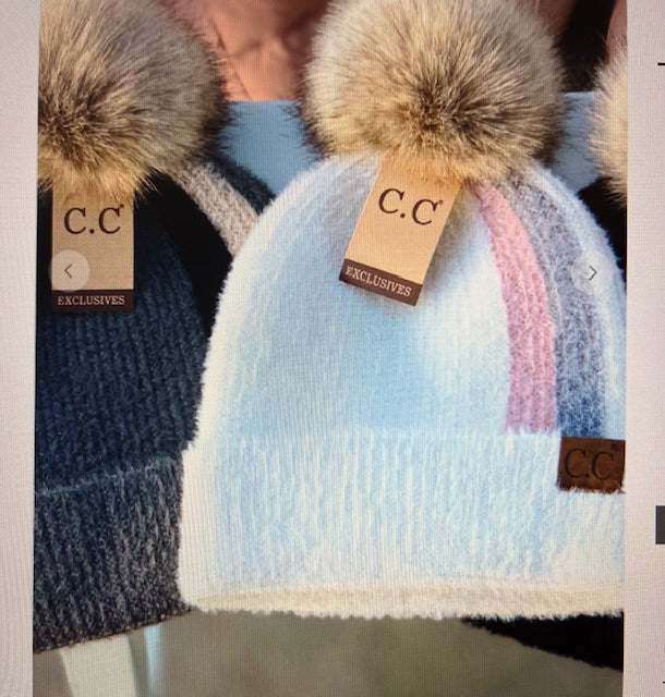 Striped Beanie