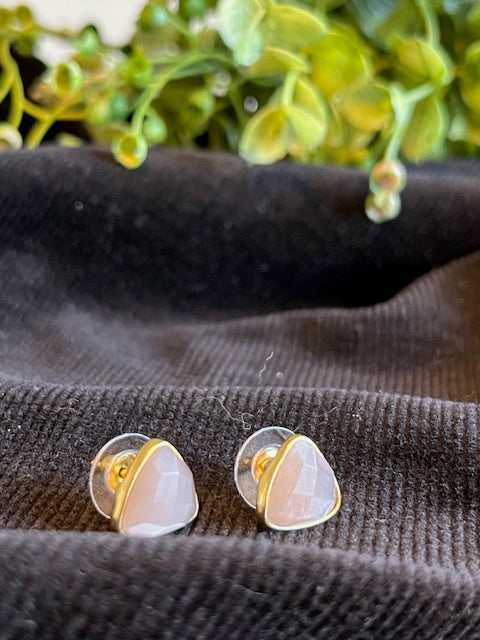 Pale Pink Studs