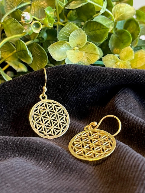 Shine On Lace Drop Earrings