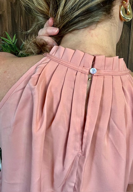 Ruched Halter Top